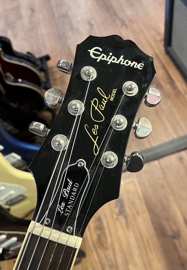 Epiphone USED Epiphone Les Paul Standard Plain Top Pelham Blue - Used